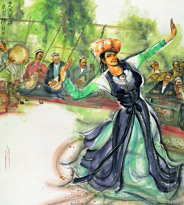 【水墨人物篇】李阳重走玄奘路第一季写生作品