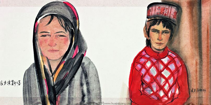 【水墨人物篇】李阳重走玄奘路第一季写生作品