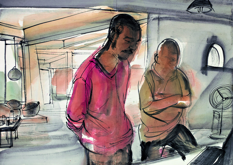 【水墨人物篇】李阳重走玄奘路第一季写生作品