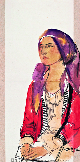 【水墨人物篇】李阳重走玄奘路第一季写生作品